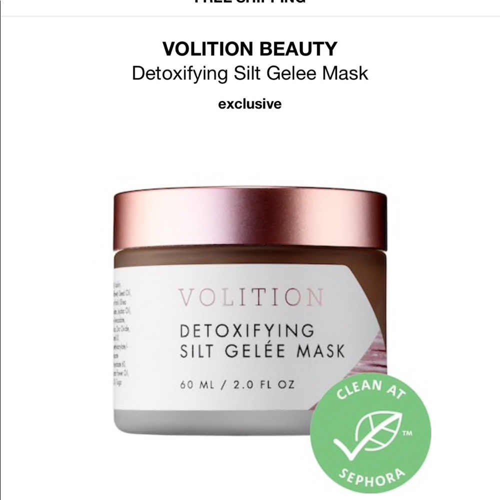 Volition detoxifying mask